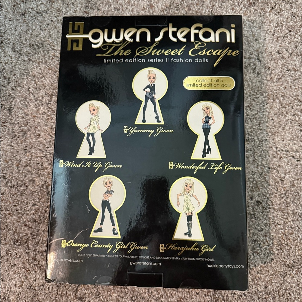 Gwen Stefani Doll- Yummy Gwen - Picture 2 of 3